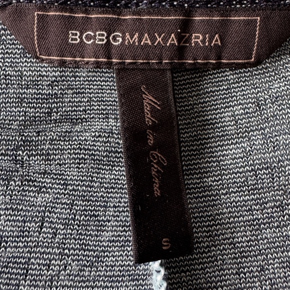 BCBGMaxazria Long Sleeve Aztec Fit & Flare Knit Dress Multicolor Small Midi‎ - Picture 7 of 16